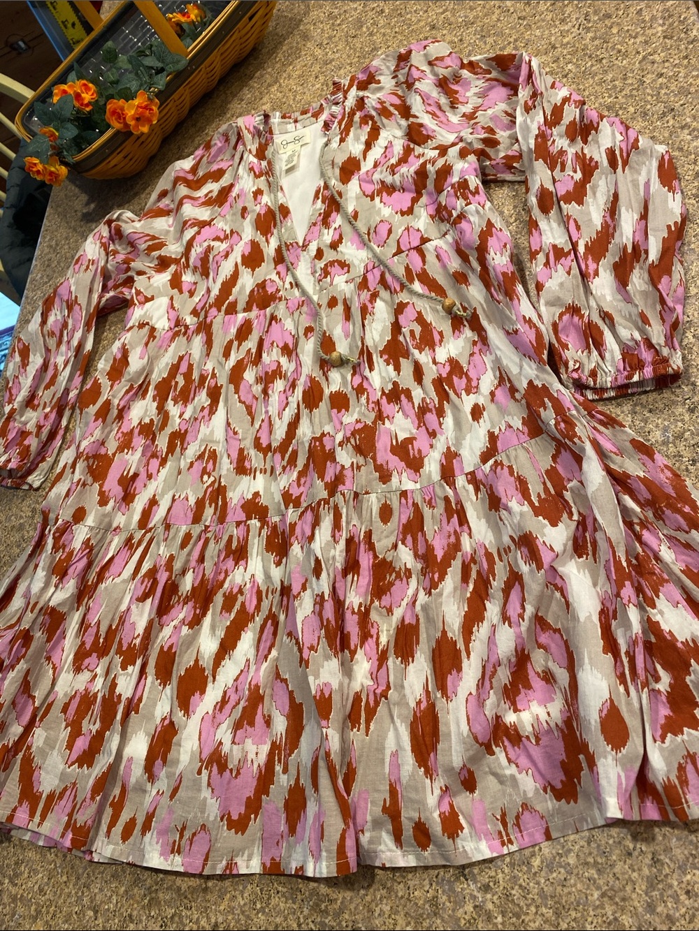 Jessica Simpson Cotton Dress Size Medium Musty Smell